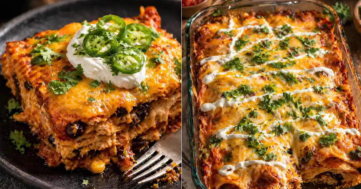 tortilla casserole viral