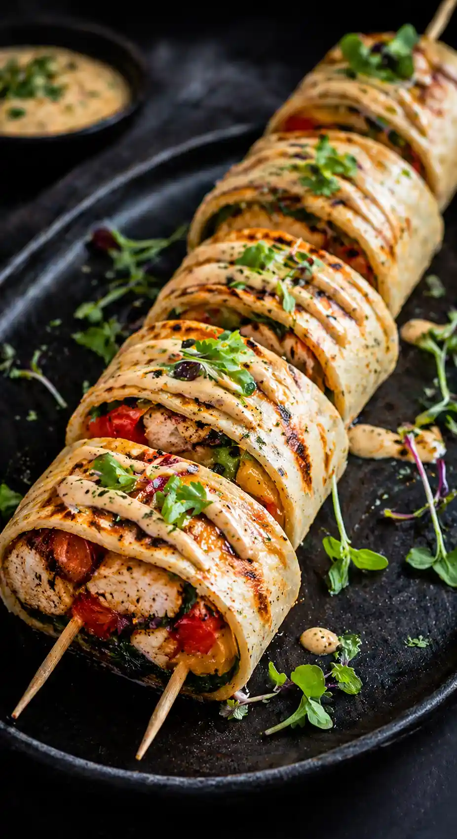 tortilla kabobs recipe
