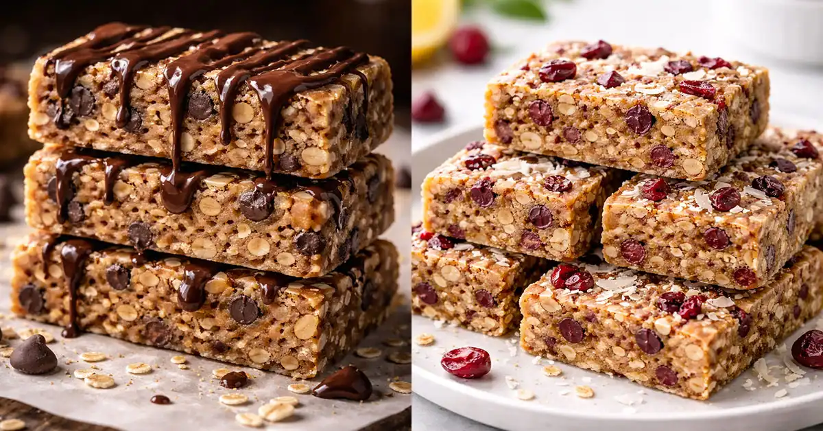 viral Homemade Protein Bars recipe