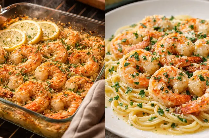 Shrimp Scampi Baked Recipe Perfect Weeknight Dinner