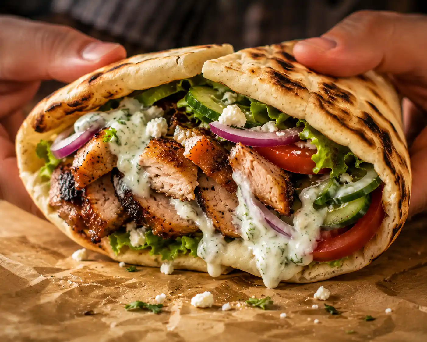 Quick Greek Pita