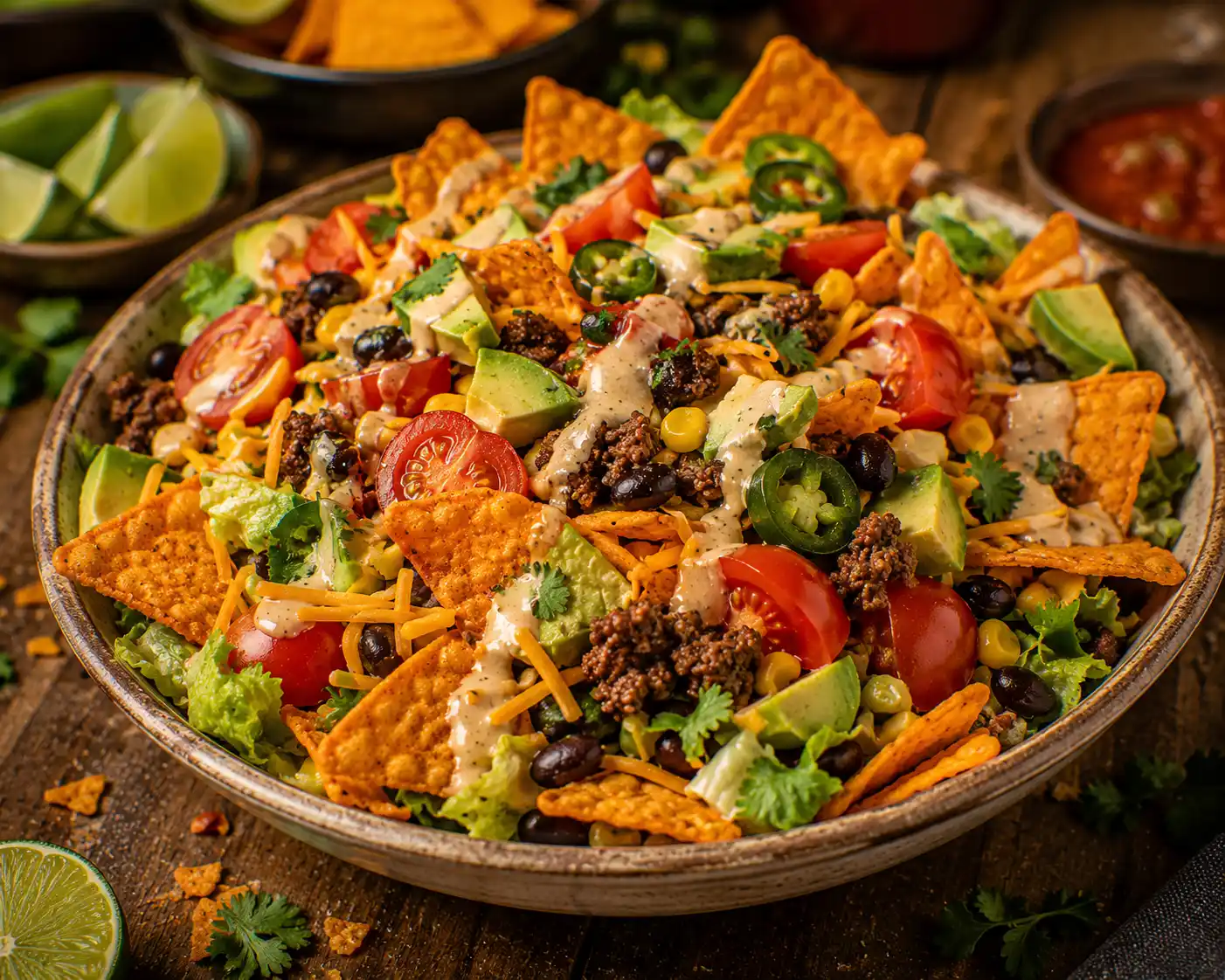 Simple Doritos Taco Salad recipe