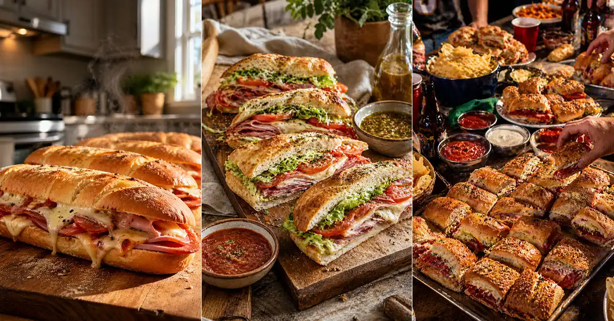 Viral Baked Italian Subs Recipe