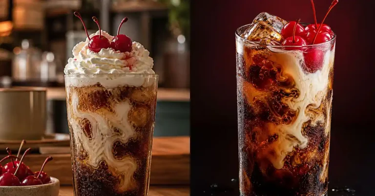Viral Cherry Vanilla Cola Dirty Soda recipe
