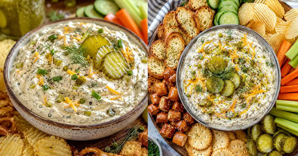 Viral Dill Pickle Dip Recipe