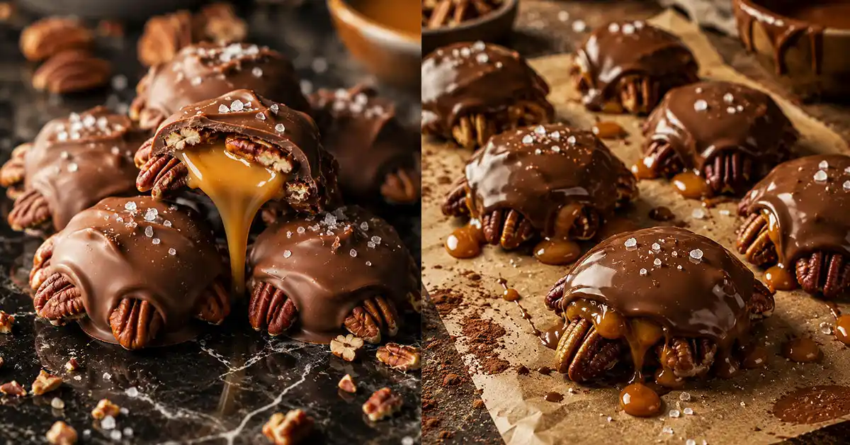Viral Homemade Chocolate Turtles Recipe