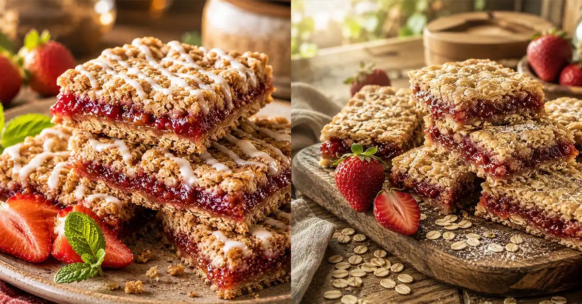 Viral Homemade Strawberry Nutrigrain Bars Recipe