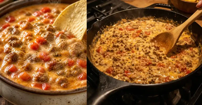 Viral Rotel Dip With Sausage Recipe
