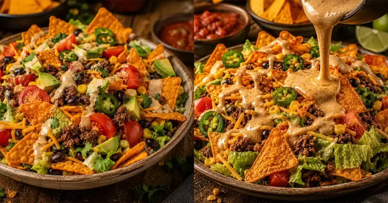 Viral Simple Doritos Taco Salad recipe