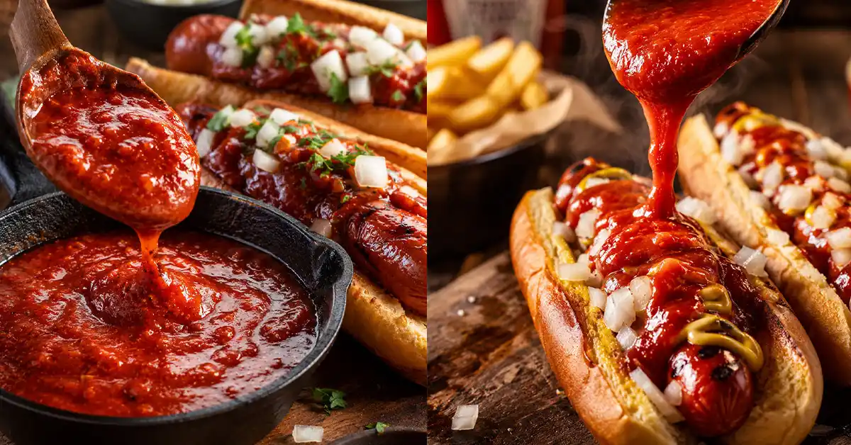 Viral sauce for hot dogs recipe