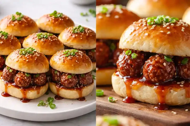 The Juiciest Sweet and Sour Meatball Sliders (So Easy, So Good)