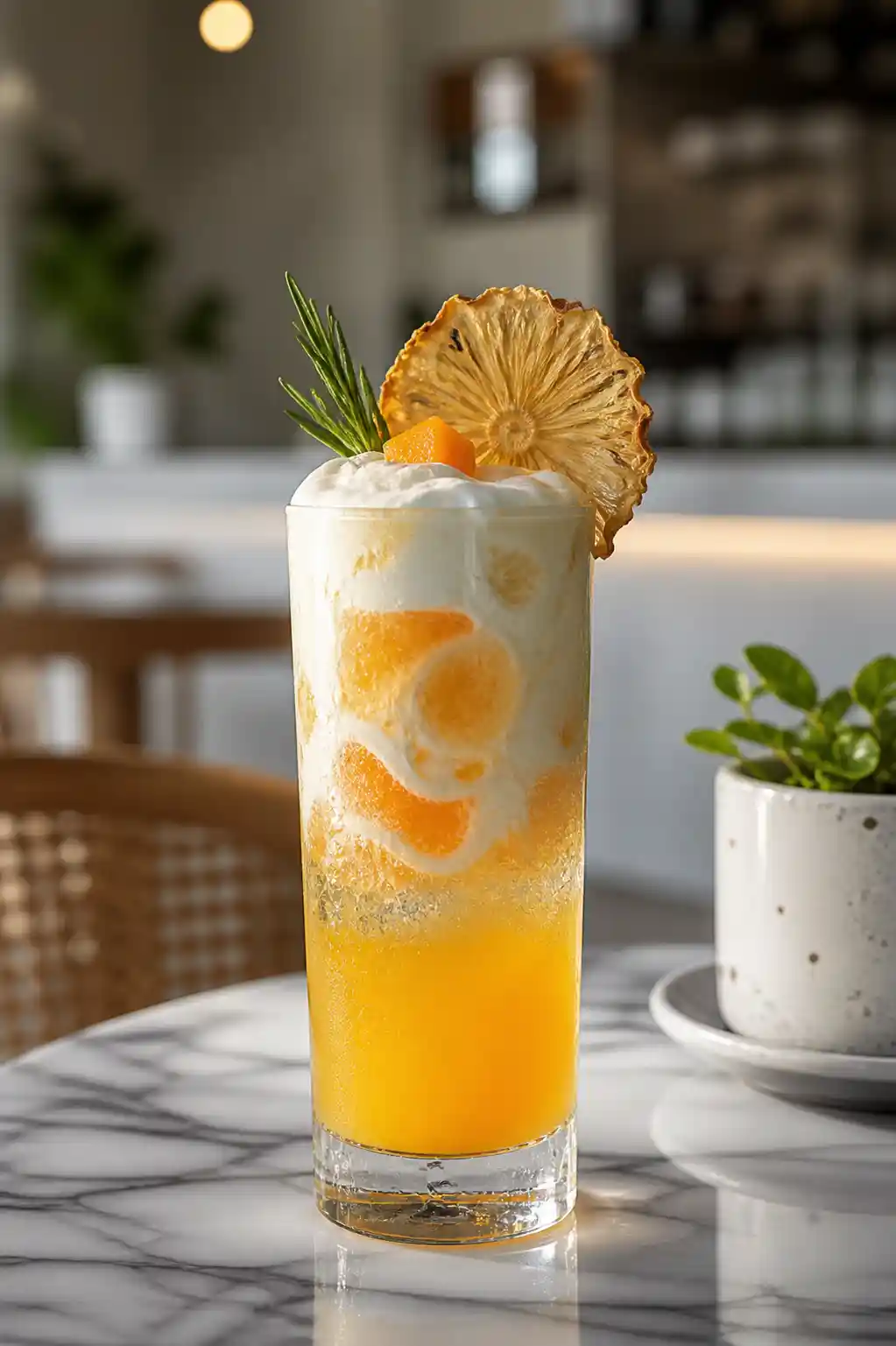 pineapple soda mixed drink