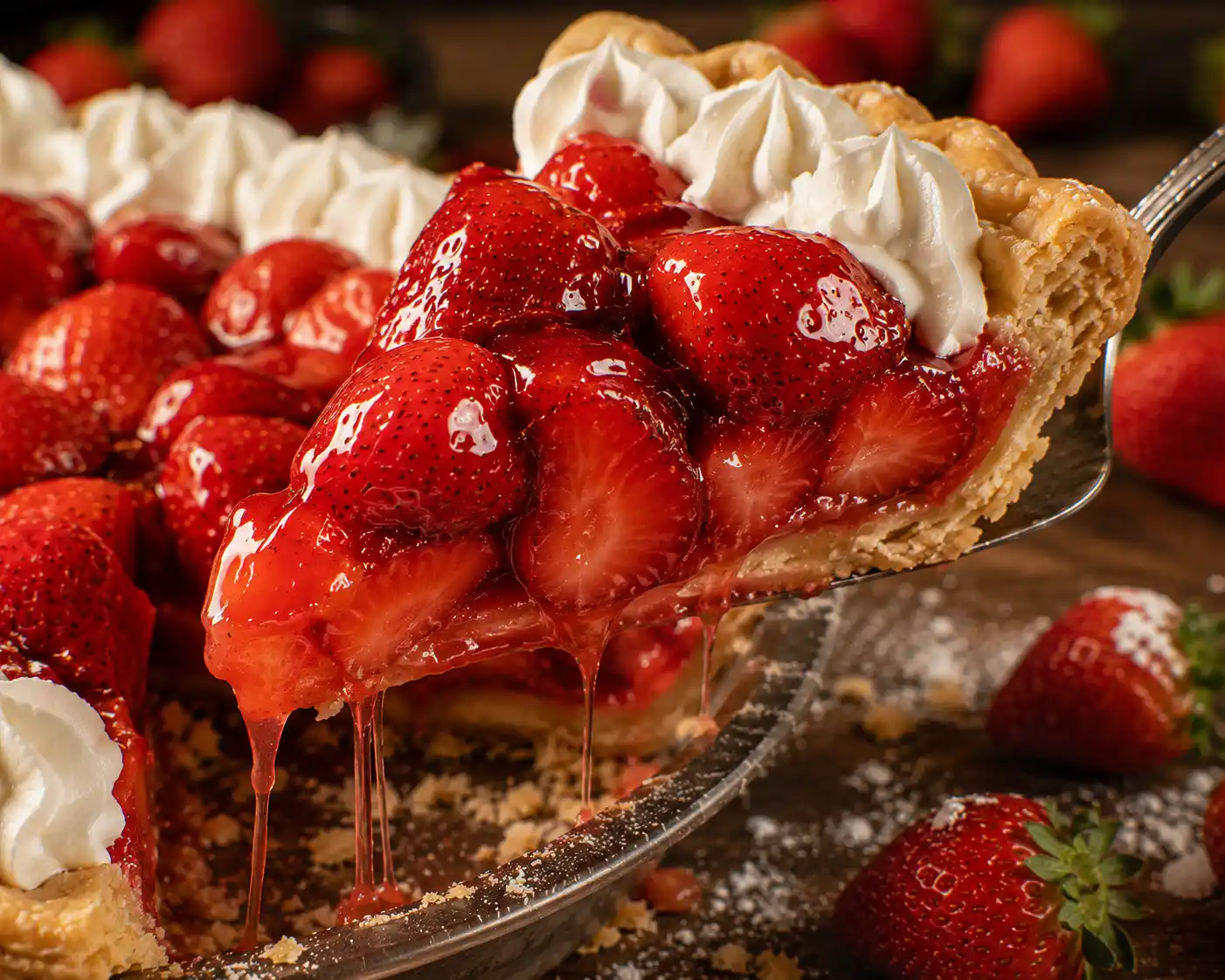 shoneys strawberry pie