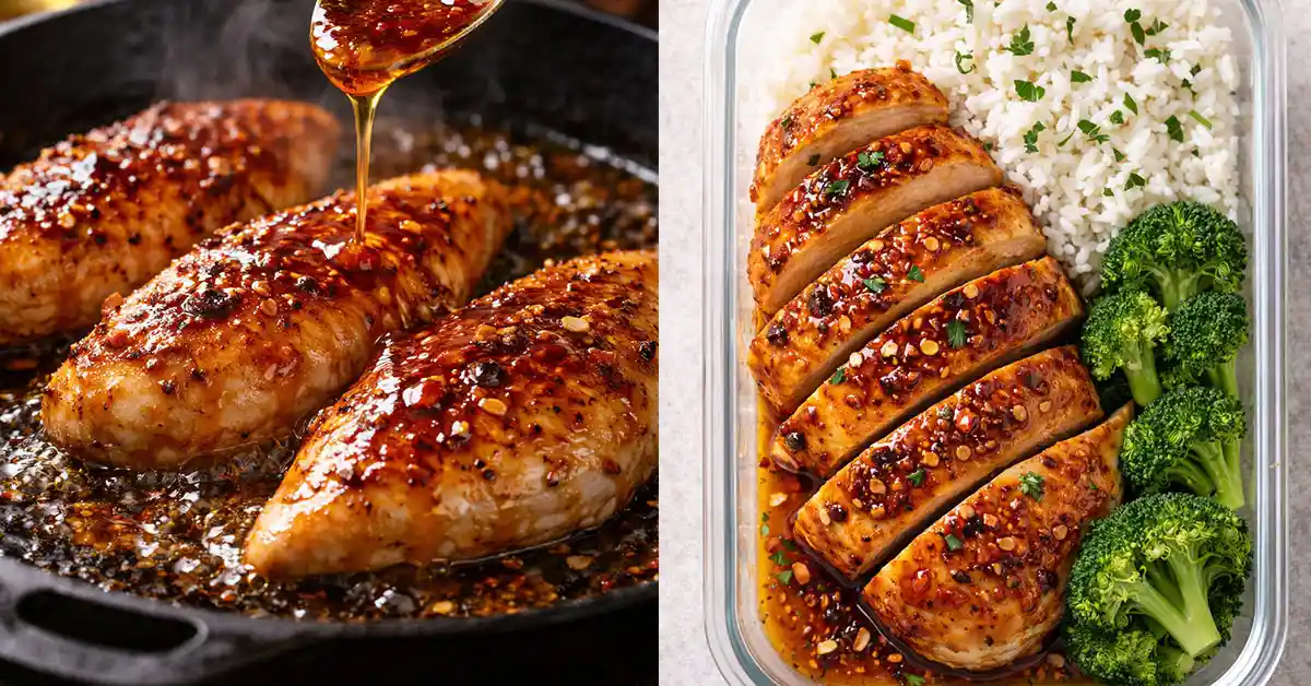 viral hot honey chicken breast recipe